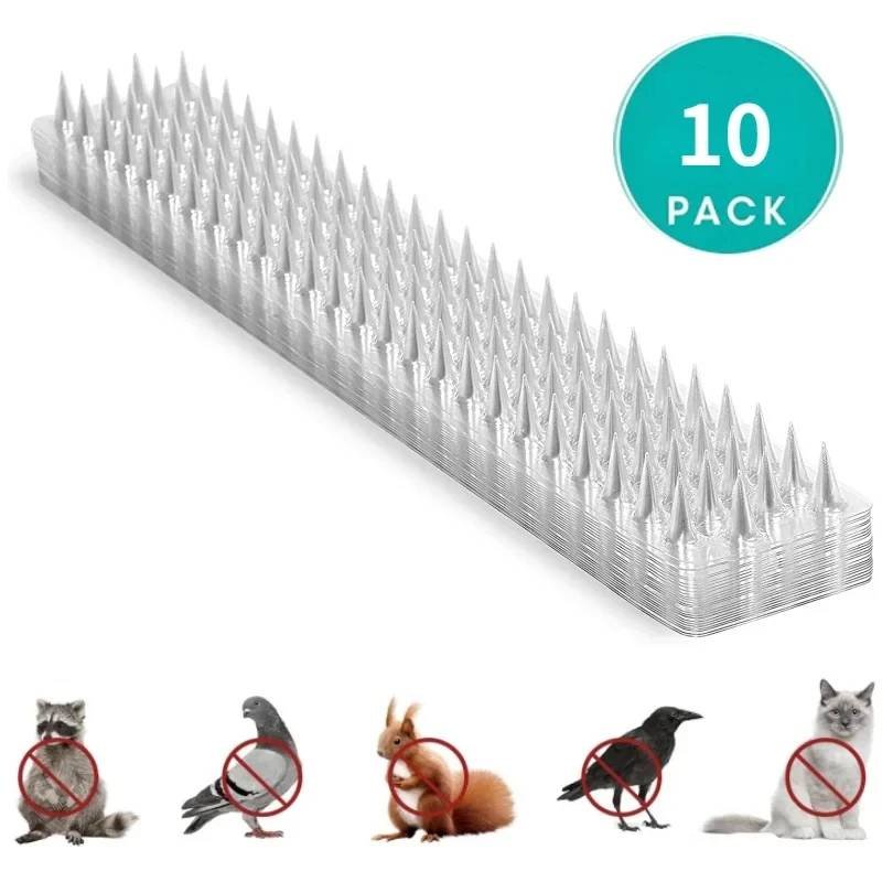 10/20/30Pcs Spikes Repeller Cat Plastic Bird Repellent Anti