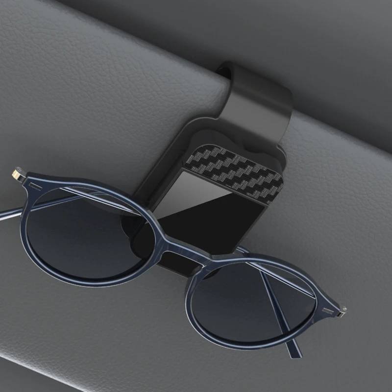 Car Sun Visor Sunglasses Clip Holder Stable Eyeglasses Hange