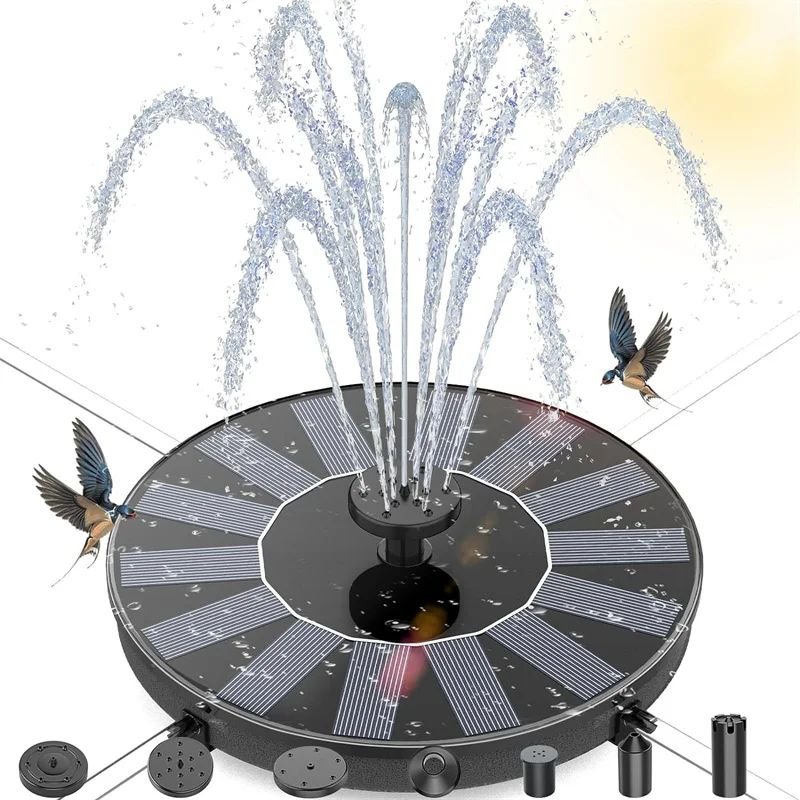 Solar Bird Bath Fountain