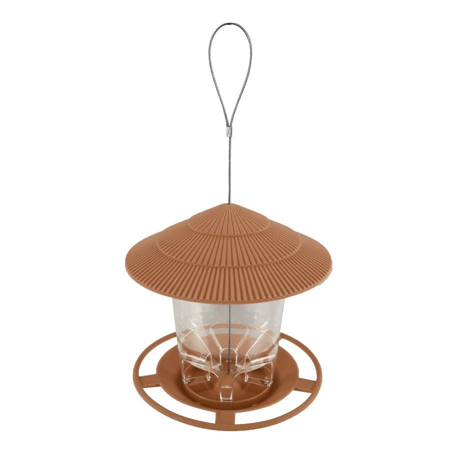 Terracotta Roof Hanging Feeder