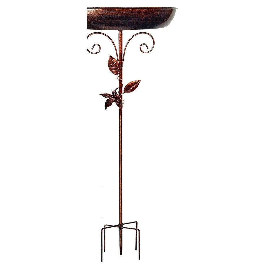 Vintage Iron Pedestal Bird Bath